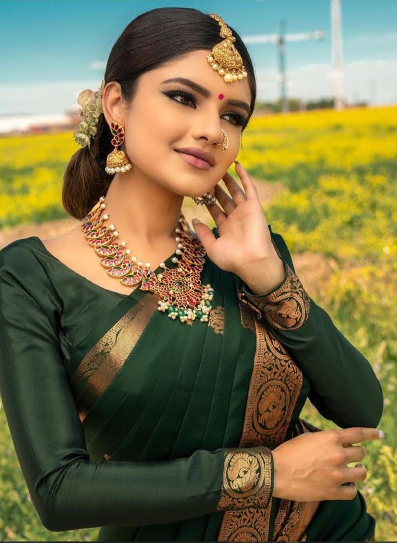 MF 1400 Designer Soft Lichi Silk Sarees Wholesale Market In Surat